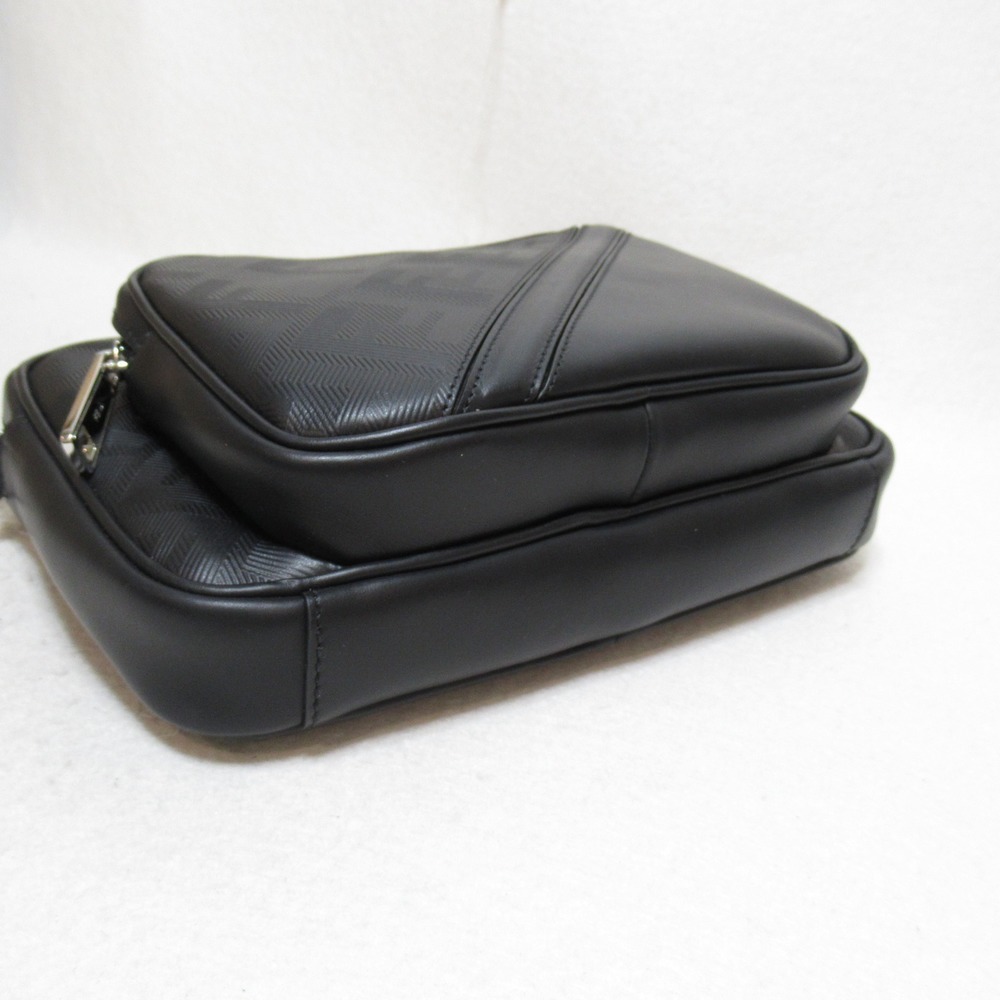 Fendi Camera Black Shoulder Diagonal Leather Shad… - image 4